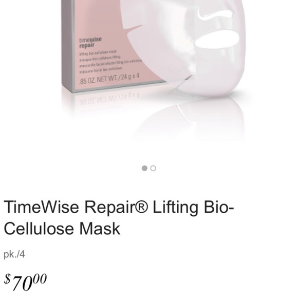 TimeWise 1 box of 4 Bio-Cellulose Masks - new - Picture 4 of 6